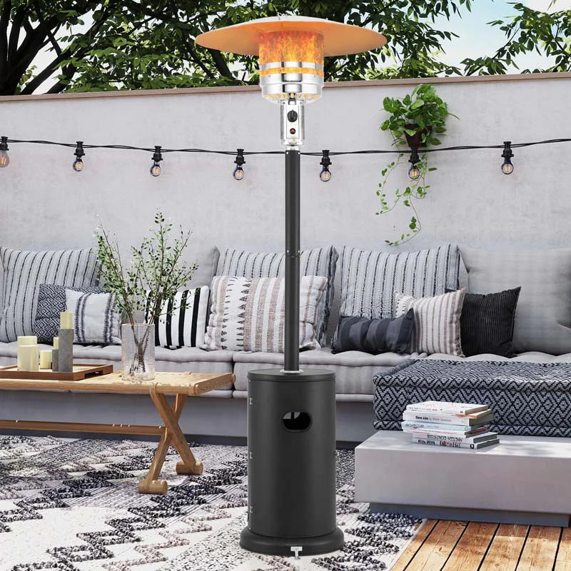 50, 000 BTU Propane Outdoor Heater, Round Patio Heater with Stainless Steel Burner, Tip-Over - Product image 2