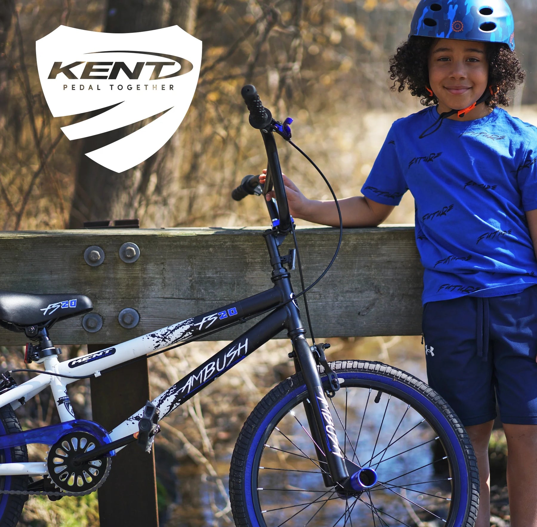 Bicycles 20" Boy'S Ambush BMX Bike, Black/Blue - Product image 7