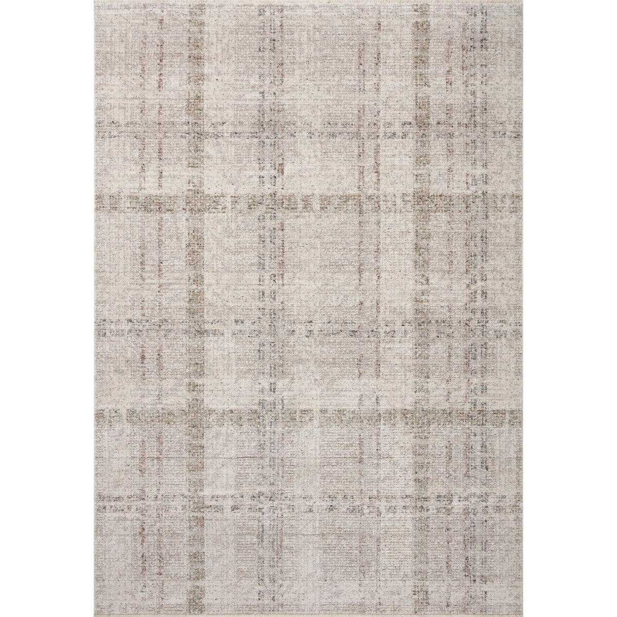 Angela Rose x Loloi 7'10" 10'0" Ivory Large Ember EMB-04 Area Rug - Product image 1