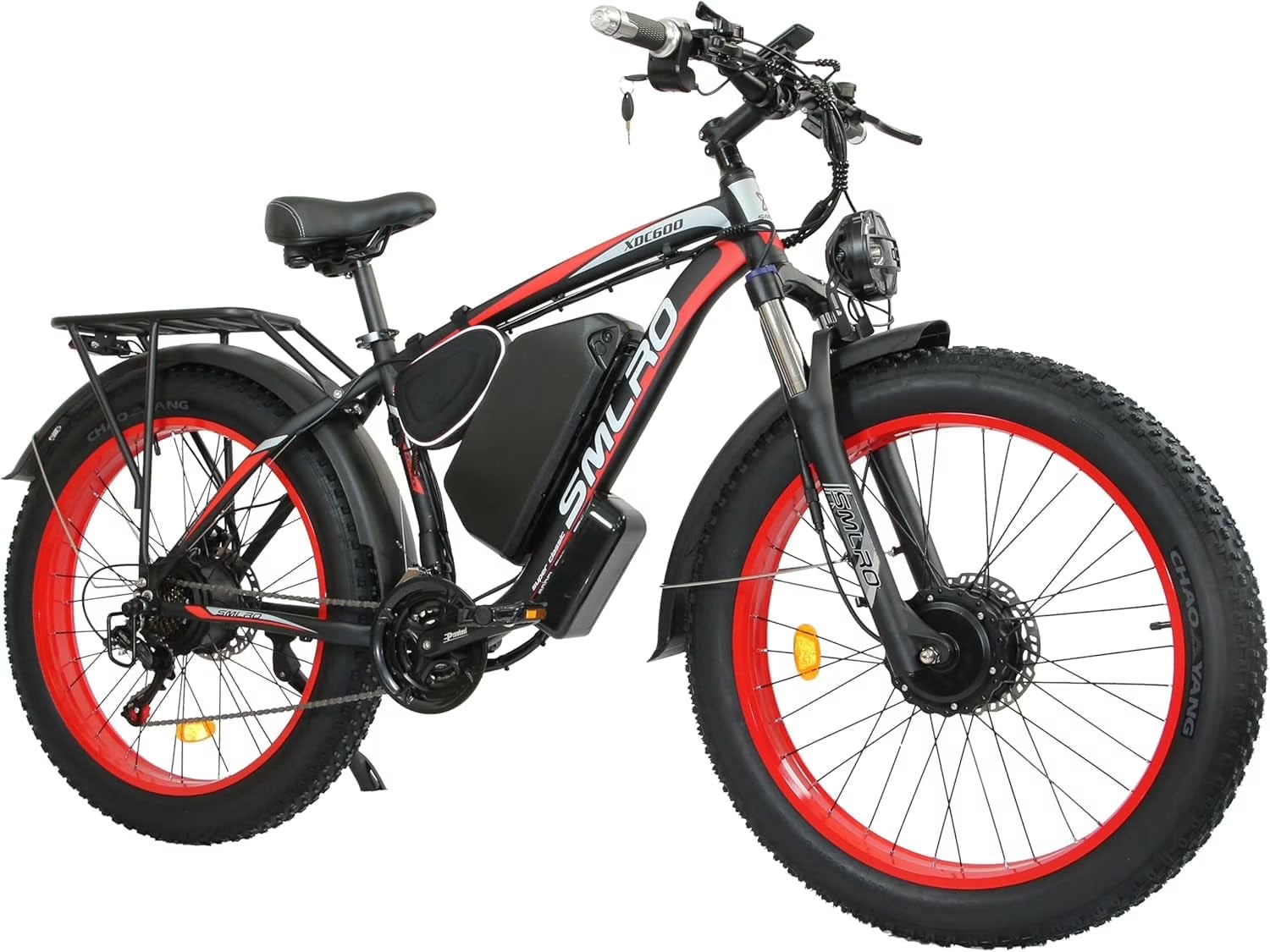3000W Peak Dual Motor Ebike, 52V 30AH Battery Electric Bike for Adults, 7 - Product image 5