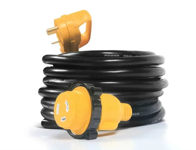 55501 Camco Power Cord Adapter For Connecting Marine-Style 30 or 50