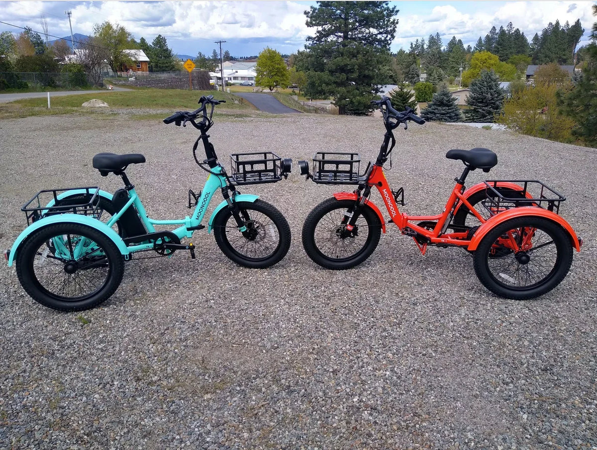 ABORON 3.0 Fat Tire Electric Trike for Senior Foldable E - Bike, 500W Motorized Tricycle Adult 20" Folding - Product image 20