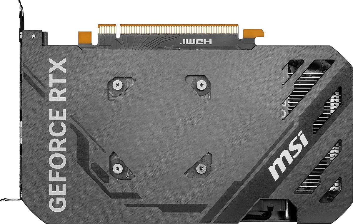MSI Gaming GeForce RTX 4060 8GB GDRR6 128-bit HDMI/DP NVLink Graphics Card with Torx 4.0 Fan Graphics Card with Ada Lovelace Architecture (RTX 4060 Ventus 2X Black 8G OC)