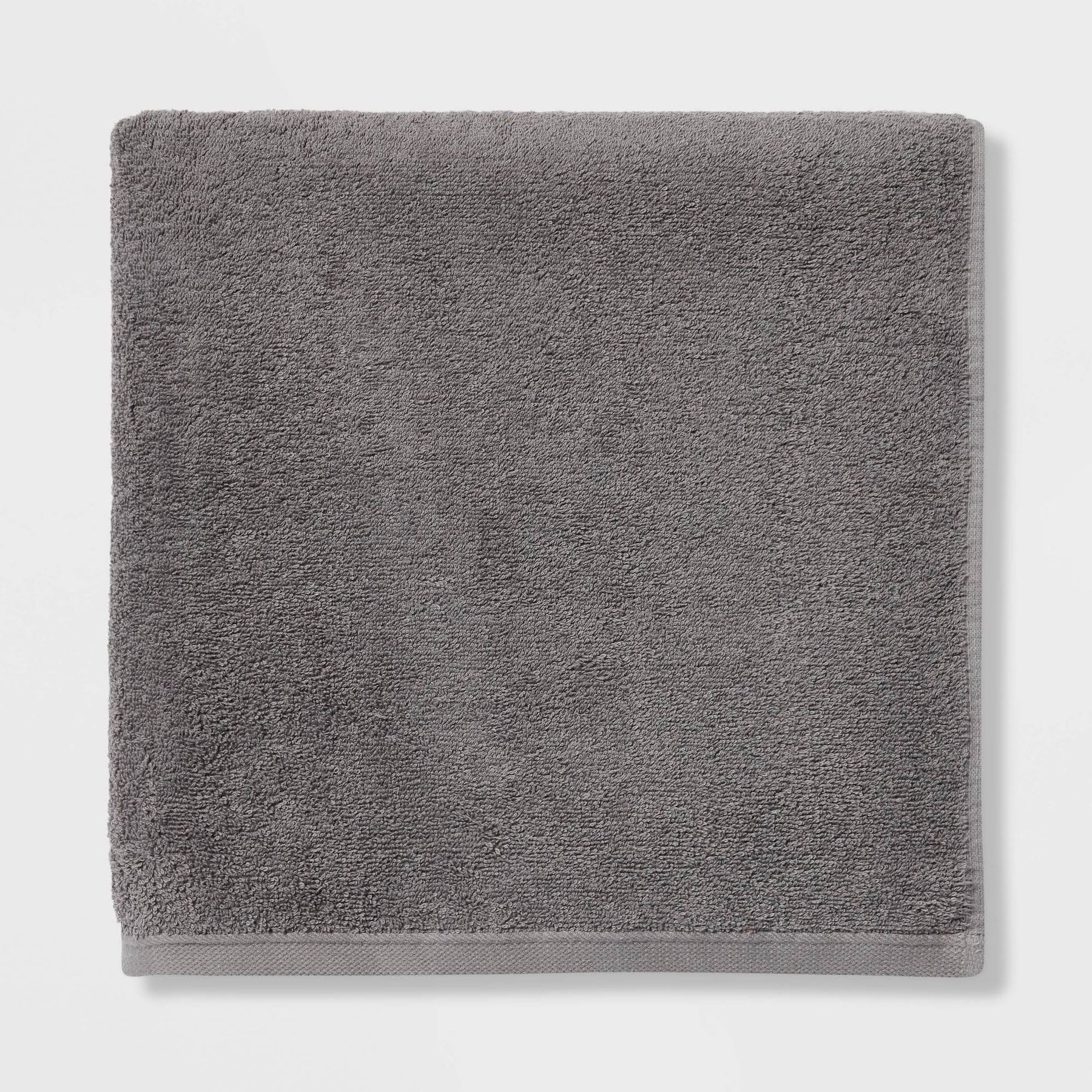 Oversized Everyday Bath Towel Dark Gray - Room Essentials
