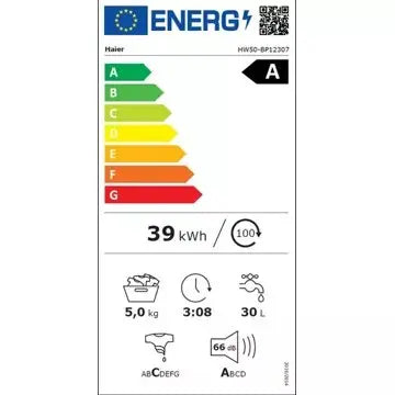 Low linge compactHAIERHW50-BP12307-S