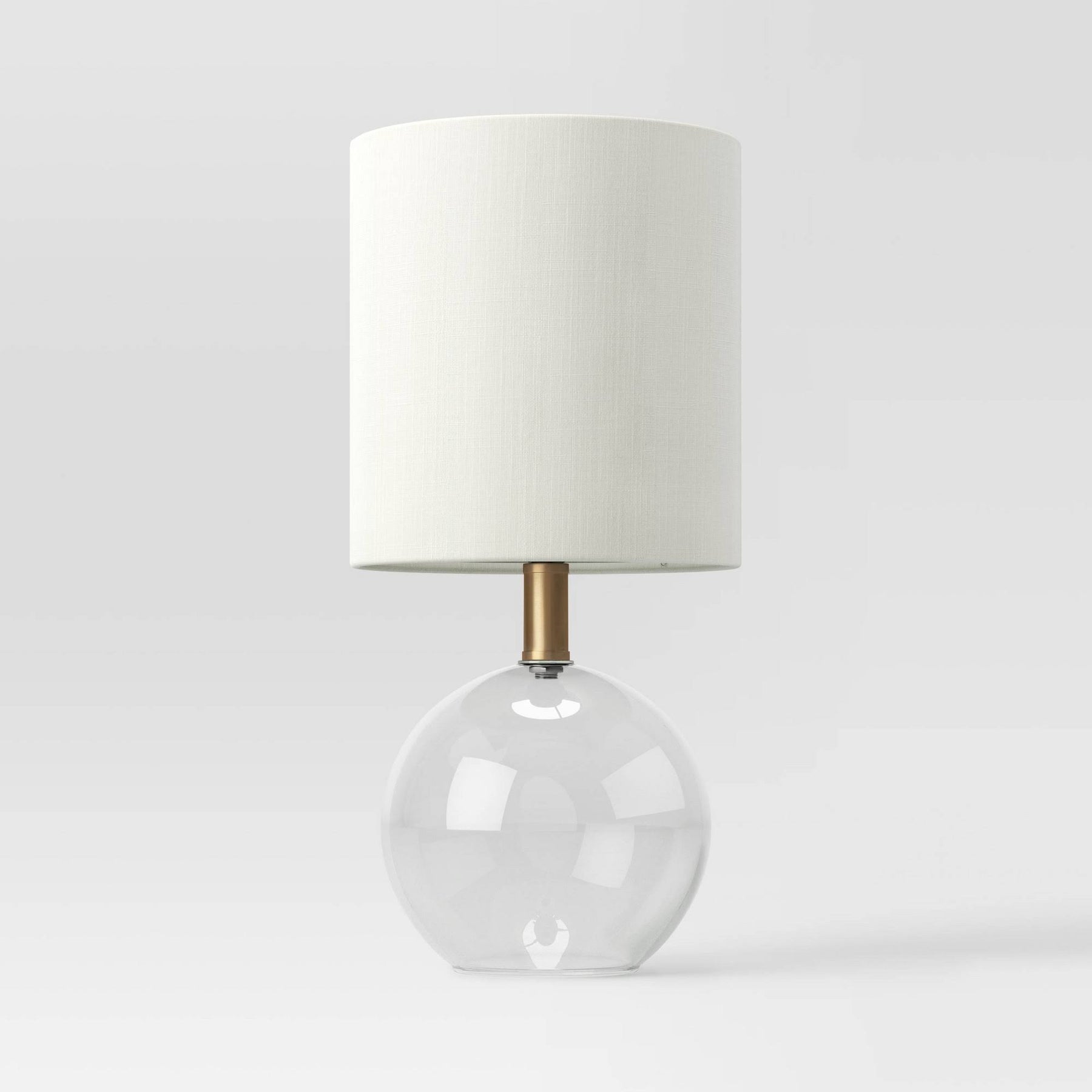 Glass Sphere Mini Table Lamp Clear (Includes LED Light Bulb) - Threshold - Product image 1