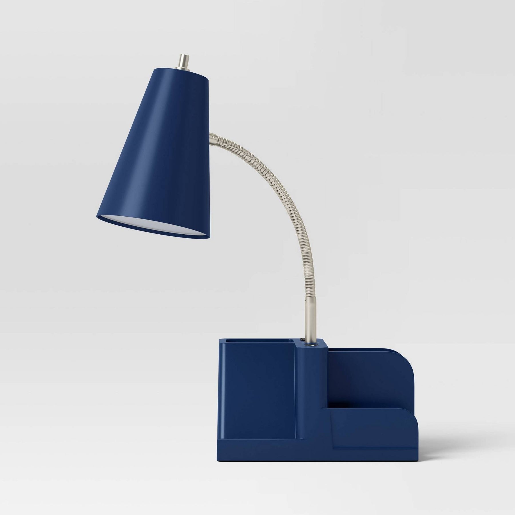 Organizer Task Lamp Navy Blue (Includes LED Light Bulb) - Room Essentials - Product image 1