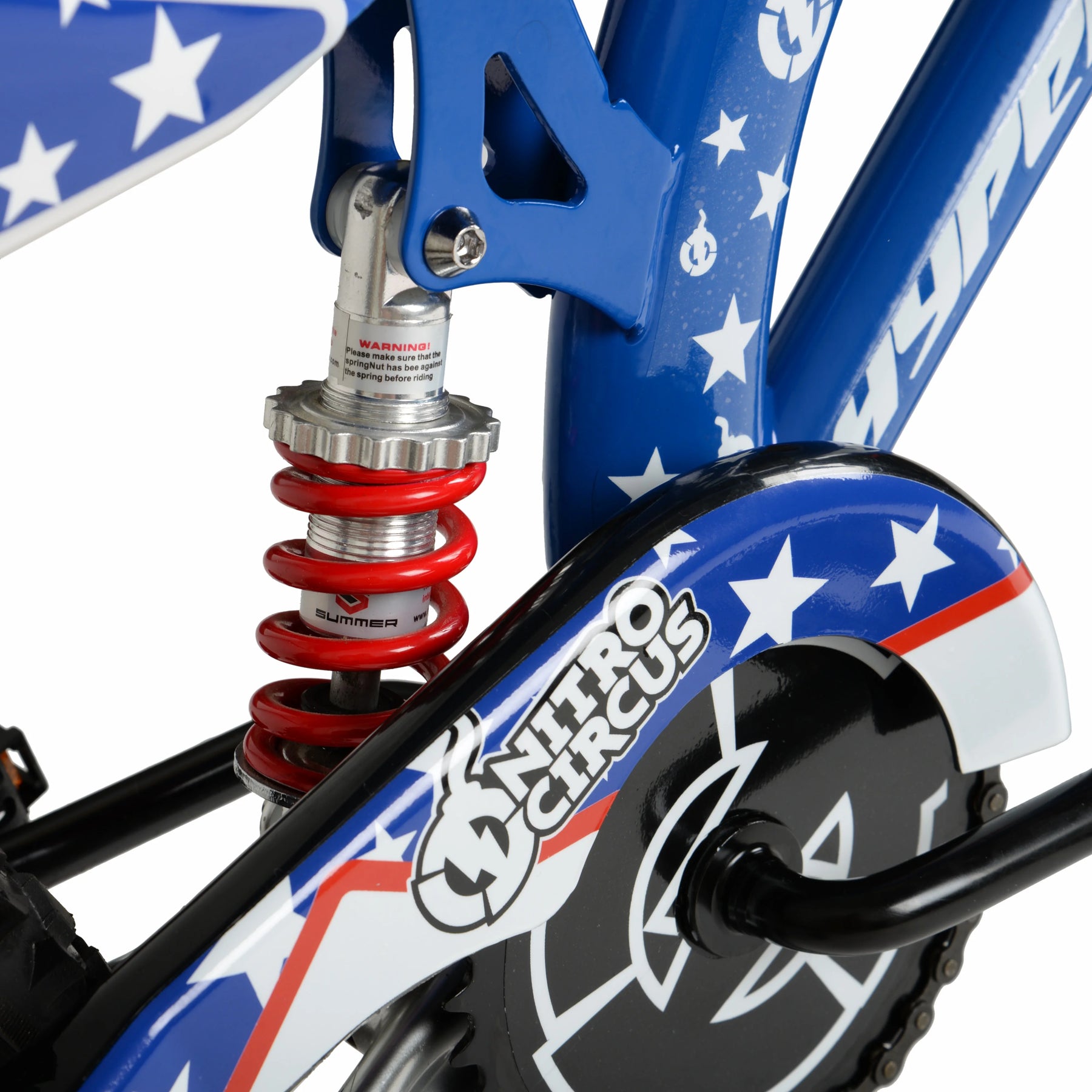 16" Hyper Bicycles Nitro Circus Motobike, Blue, Unisex, Child, Kids Age 4 - 8 Years - Product image 6