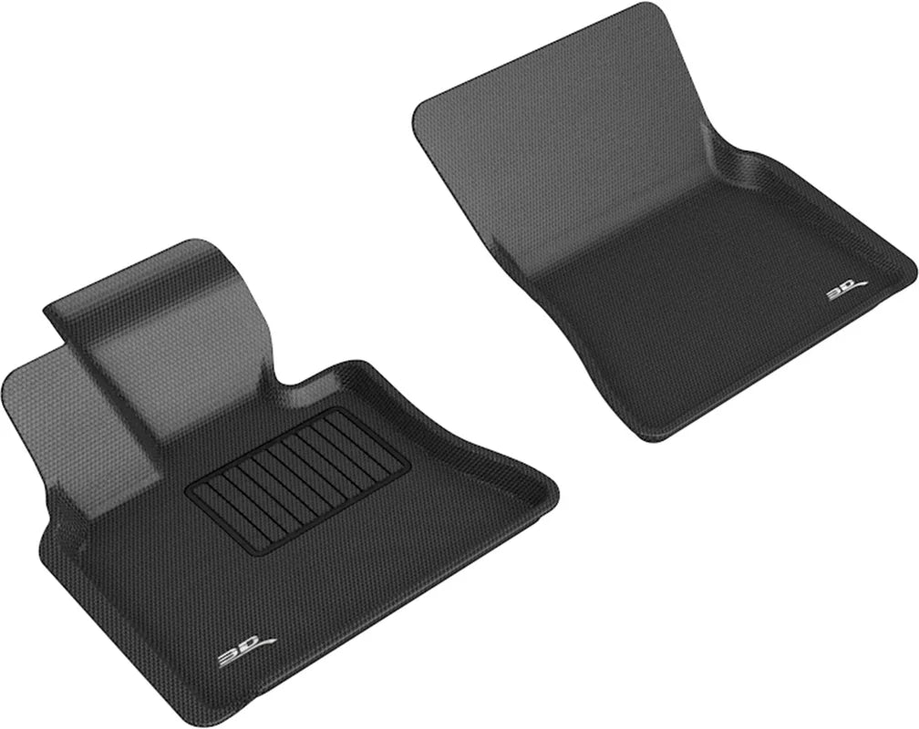 3D MAXpider L1BM05111509 - 2007-2013 BMW X5/X6 E70/E71 Kagu 1st Row Floormat - Black