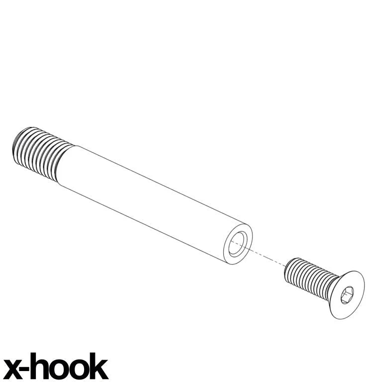x-hook Mounting Shaft (Required) Nissan GTR | *See Note (In stock)
