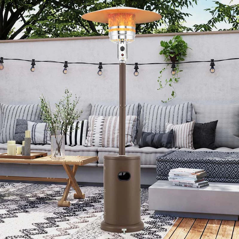 50, 000 BTU Propane Outdoor Heater, Round Patio Heater with Stainless Steel Burner, Tip-Over - Product image 11