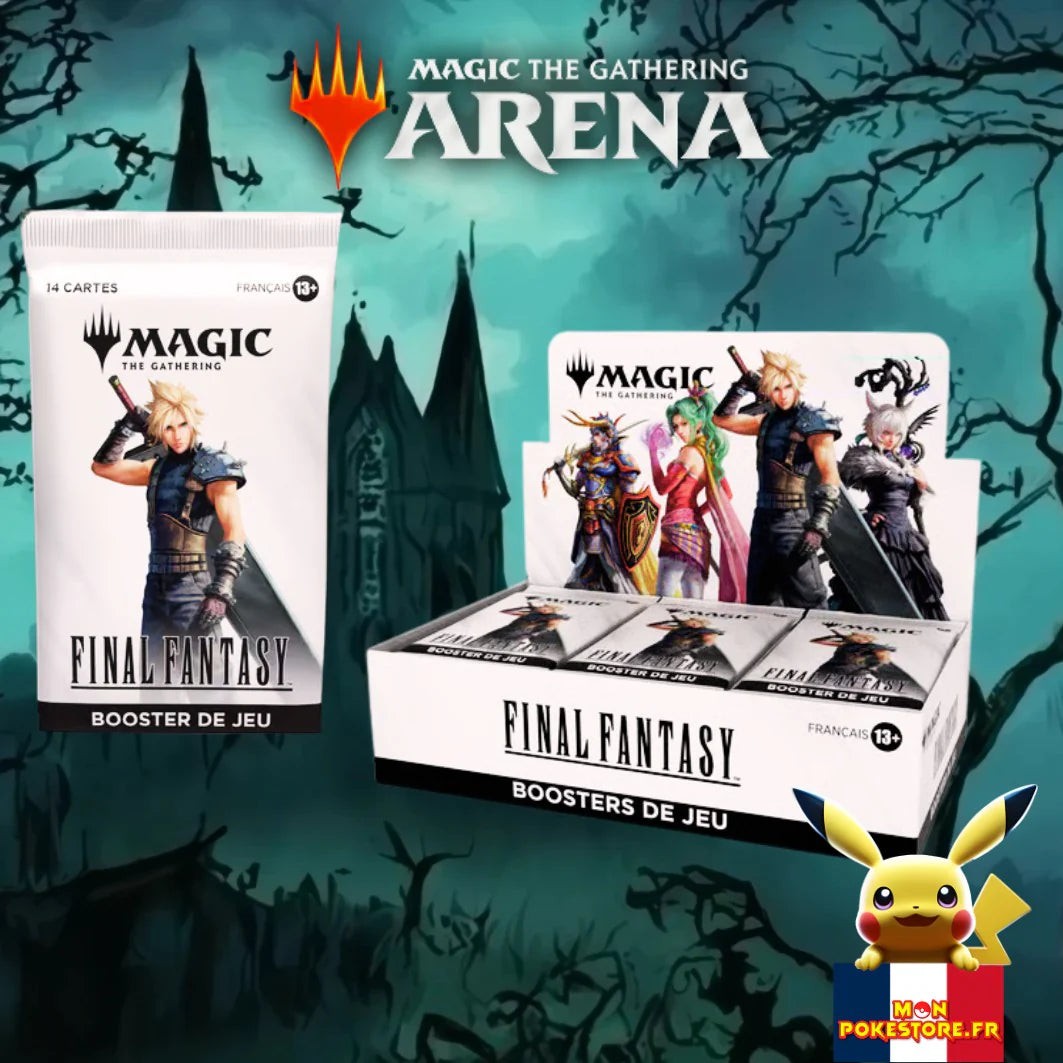 - Display of FINAL FANTASY game Boosters (30 Boosters) FR