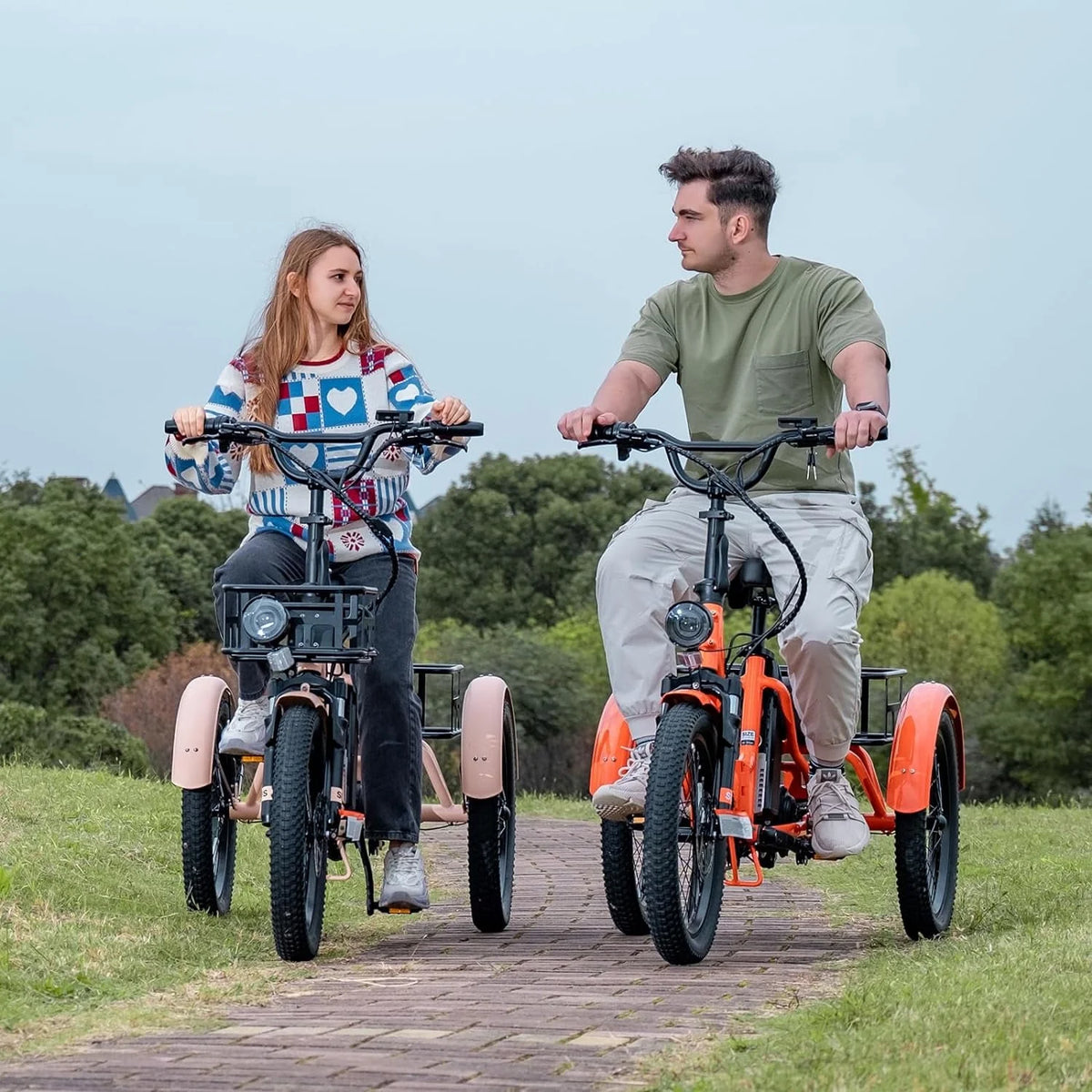 ABORON 3.0 Fat Tire Electric Trike for Senior Foldable E - Bike, 500W Motorized Tricycle Adult 20" Folding - Product image 56