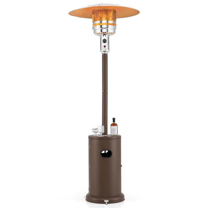 50, 000 BTU Propane Outdoor Heater, Round Patio Heater with Stainless Steel Burner, Tip-Over - Product image 10