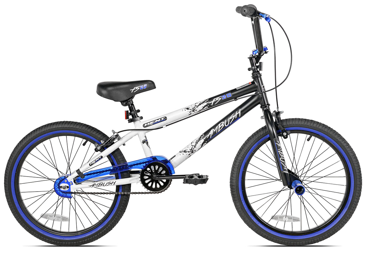 Bicycles 20" Boy'S Ambush BMX Bike, Black/Blue - Product image 2