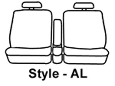SS3459PCCH Covercraft Seat Cover Seat Style AL - 40/20/40 Split Bench