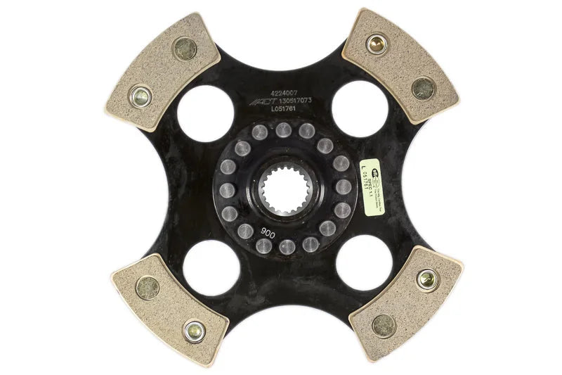 ACT 4224007 - 1993 Toyota 4Runner 4 Pad Rigid Race Disc