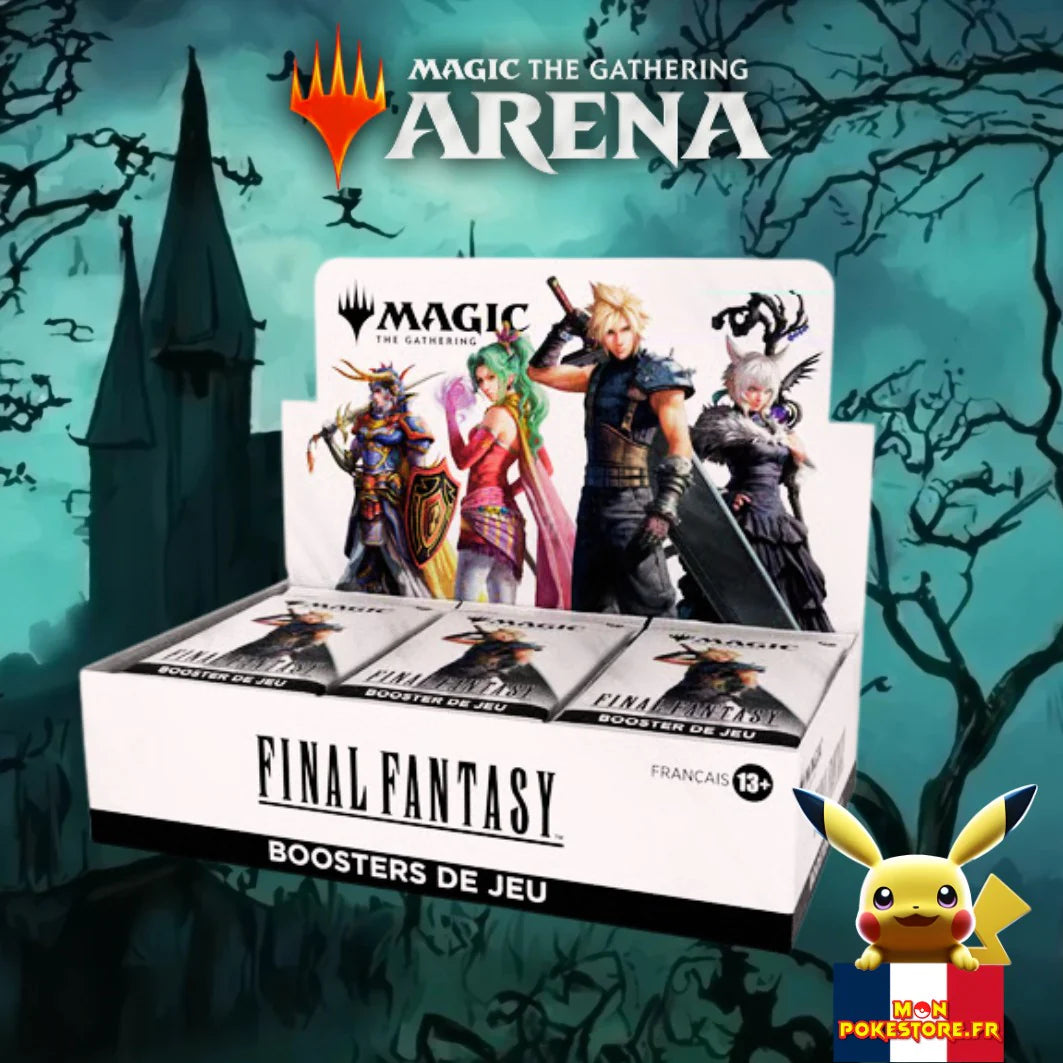 - Display of FINAL FANTASY game Boosters (30 Boosters) FR