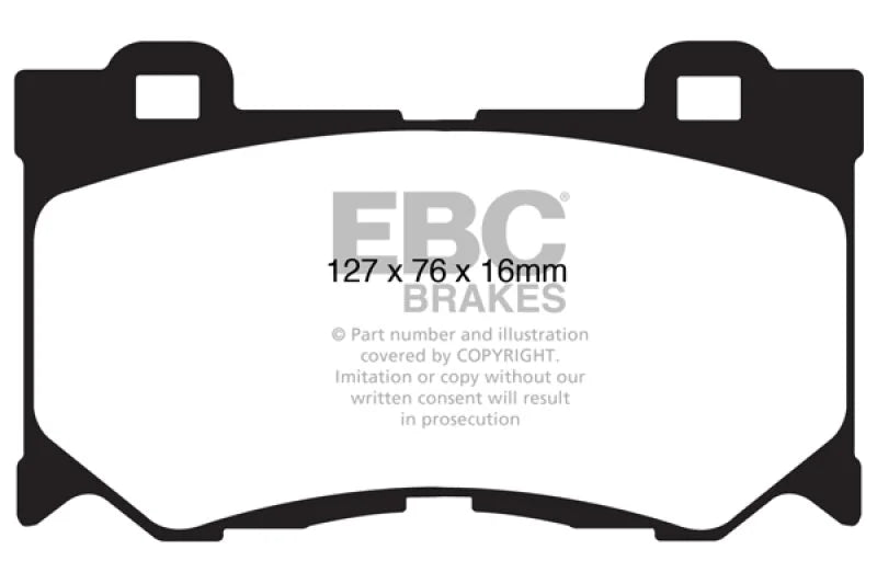 EBC - Front Redstuff Pad PN DP31823C
