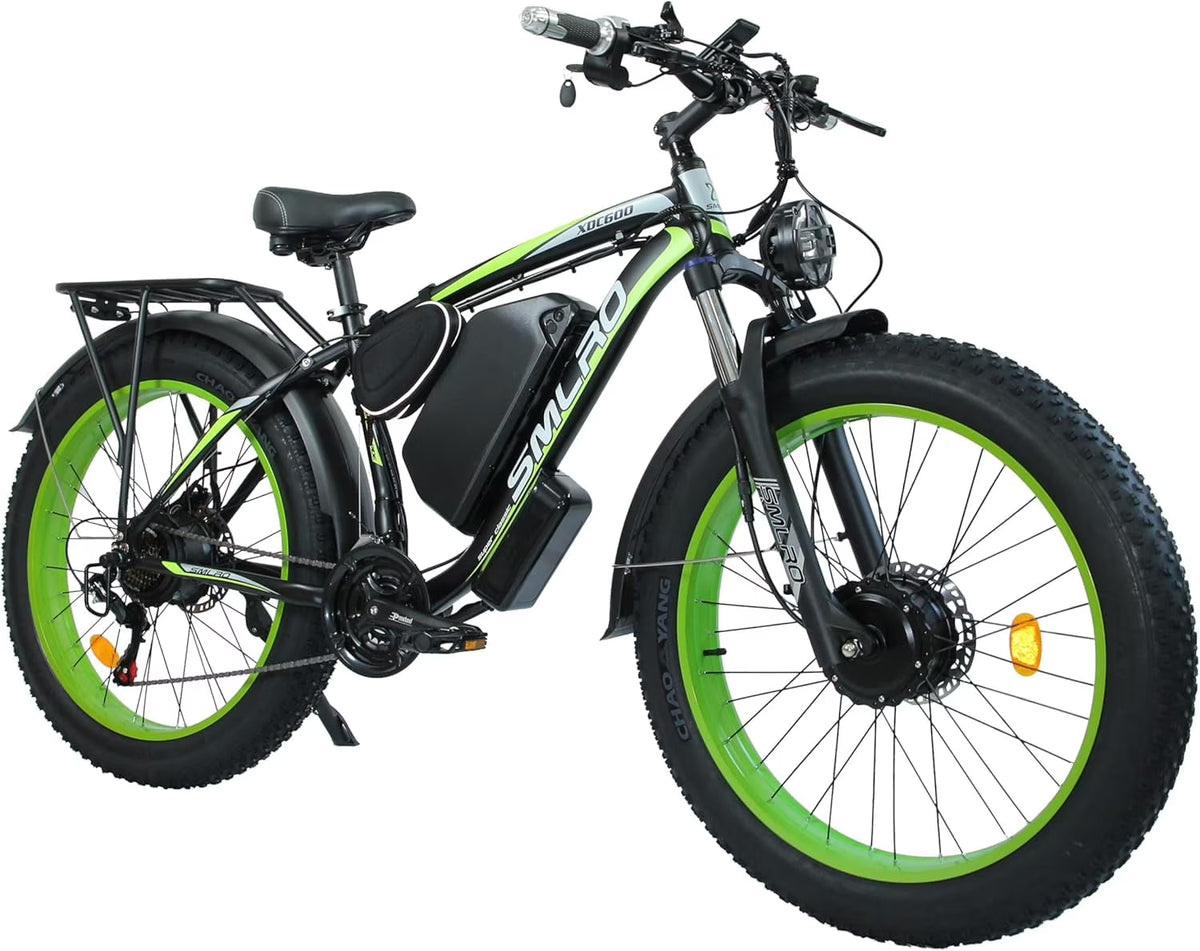 3000W Peak Dual Motor Ebike, 52V 30AH Battery Electric Bike for Adults, 7 - Product image 9