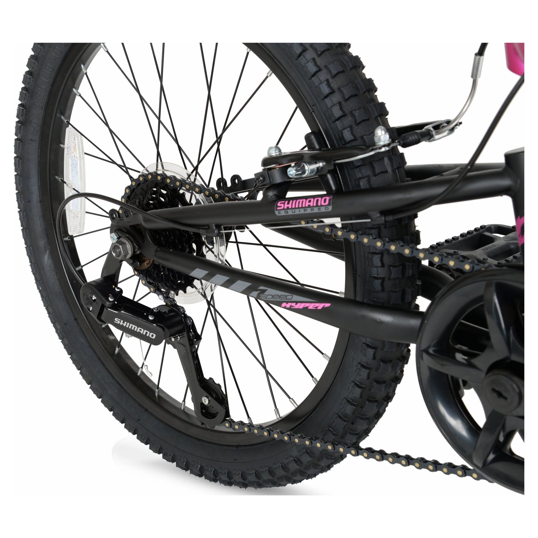 20" Hyper Swift Mountain Bike, Magenta, Youth, Age Group 8 - 13 Years - Product image 7