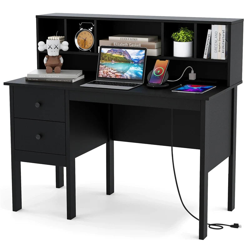 48" Home Office Desk with Power Outlets, USB & Type-C Charging Station - Product image 11