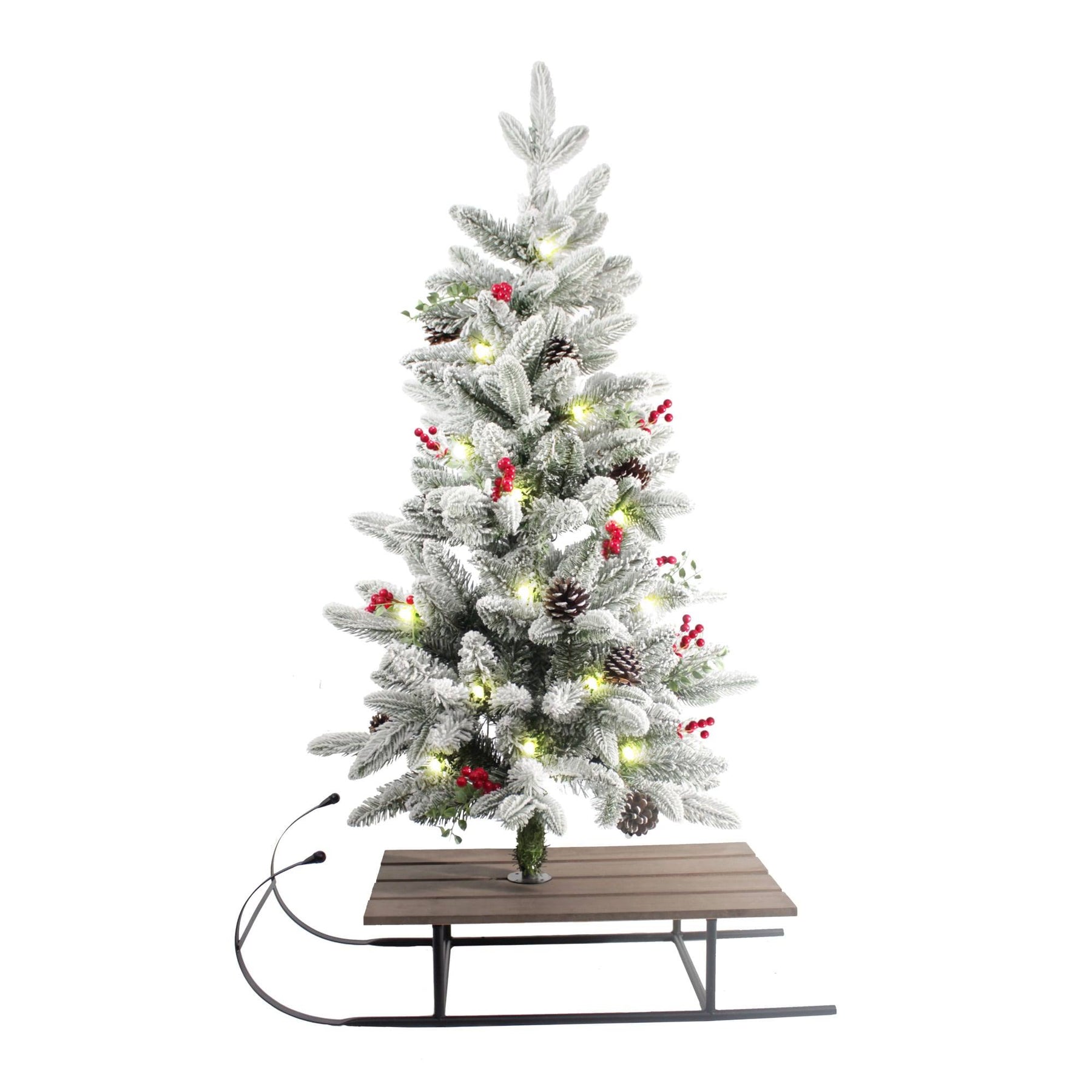 Holiday Living 48-in Lighted Sleigh Electrical Outlet Christmas Decor - Product image 1