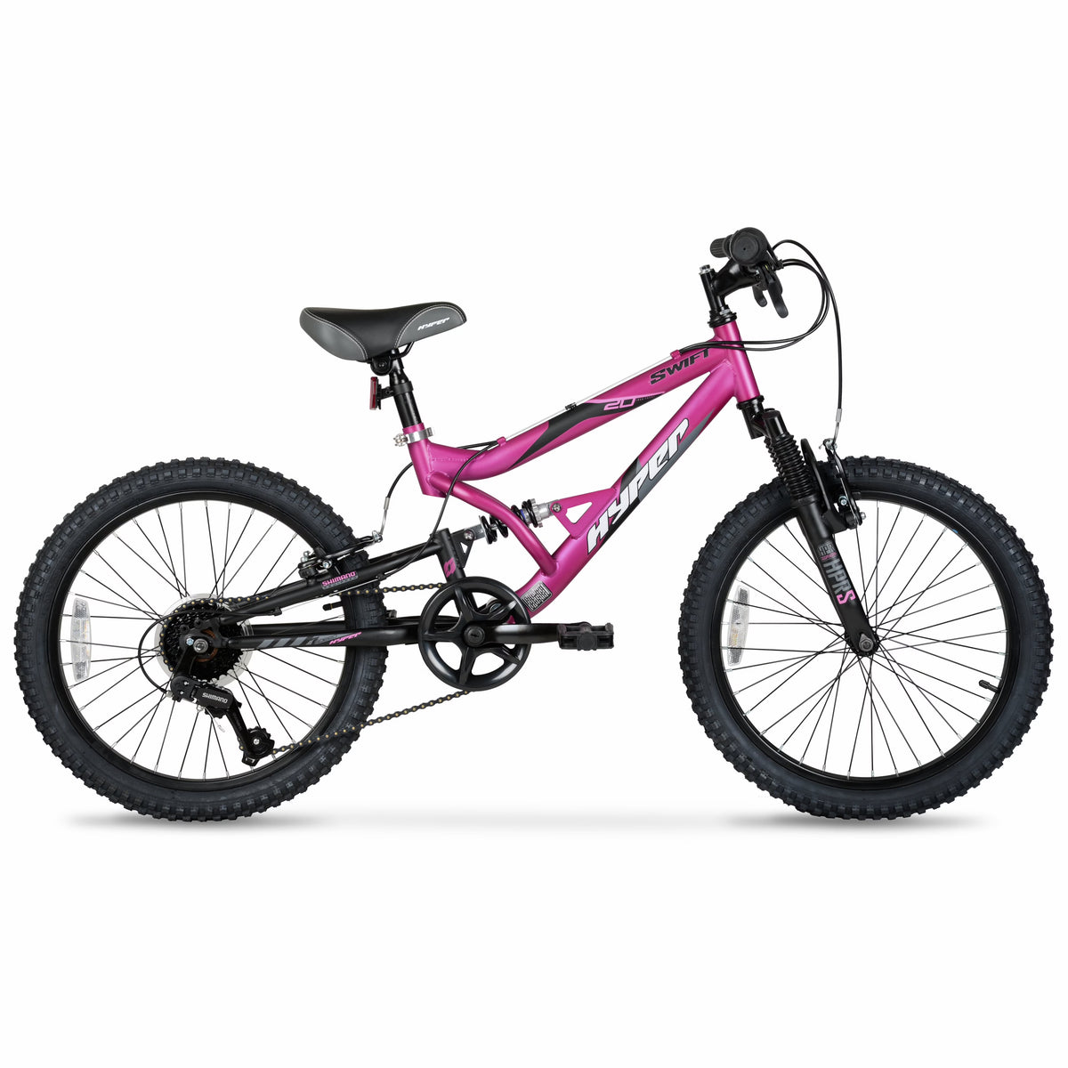 20" Hyper Swift Mountain Bike, Magenta, Youth, Age Group 8 - 13 Years - Product image 1