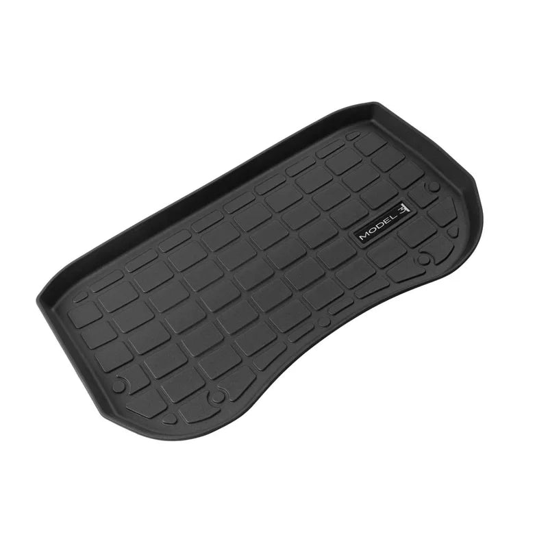 All-weather TPE front and rear trunk mat for Tesla Model 3