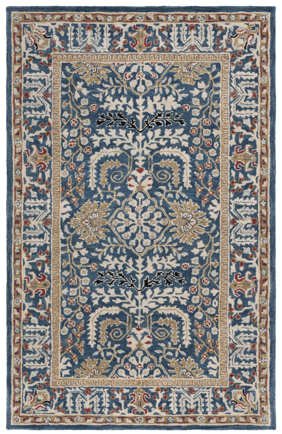 Safavieh Antiquity Nellie 6' Square Area Rug In Dark Blue - Product image 1