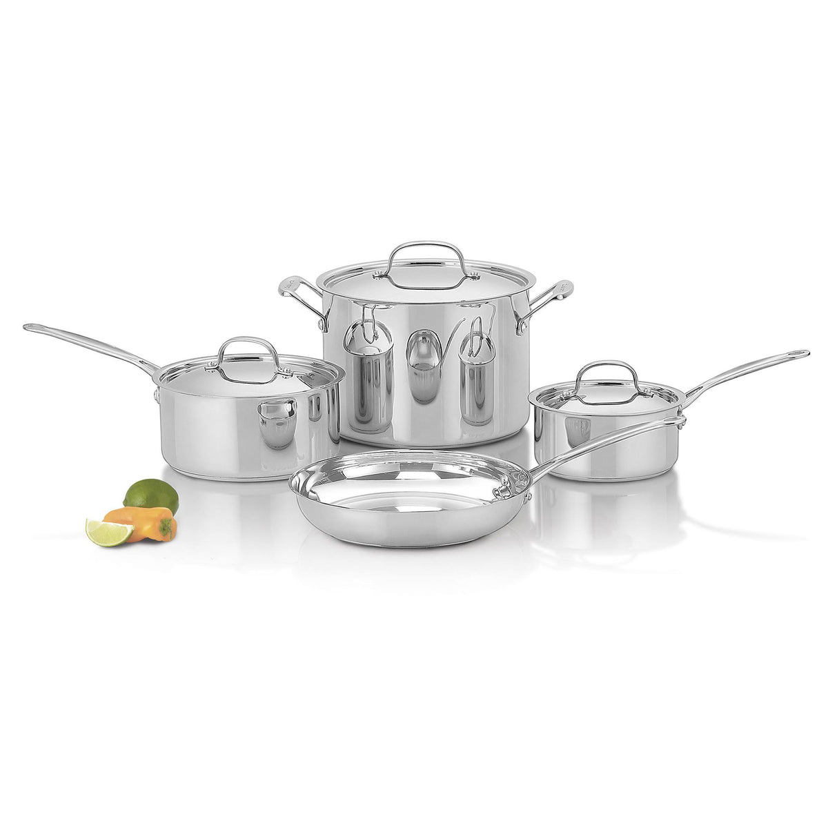 Cuisinart 7-Piece Chef's Classic Stainless Cookware Set (77-7P1) - Product image 1