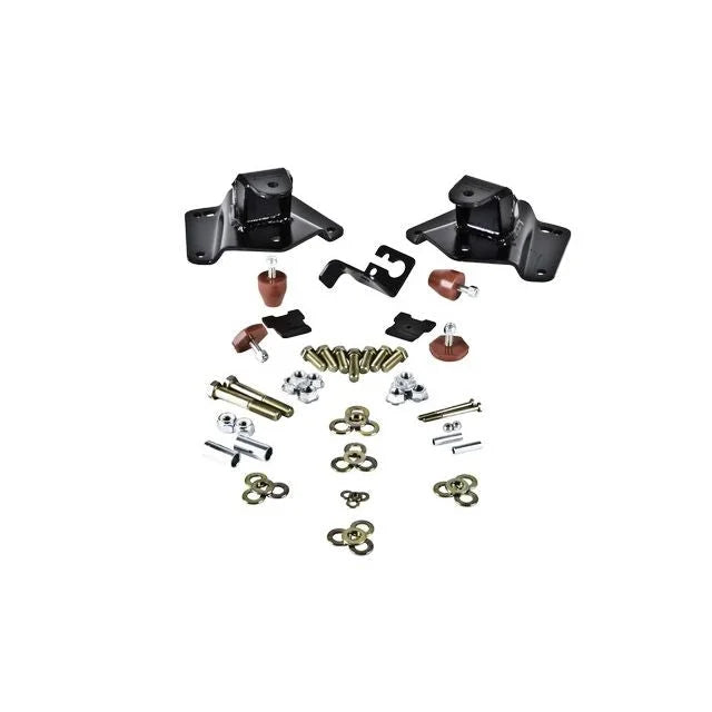 BELLTECH 6635 HANGER KIT 2 in. Drop Leaf Spring Hanger Kit (Front Hanger) 1992-1999 Chevrolet Suburban C1500 2 in. Rear Drop