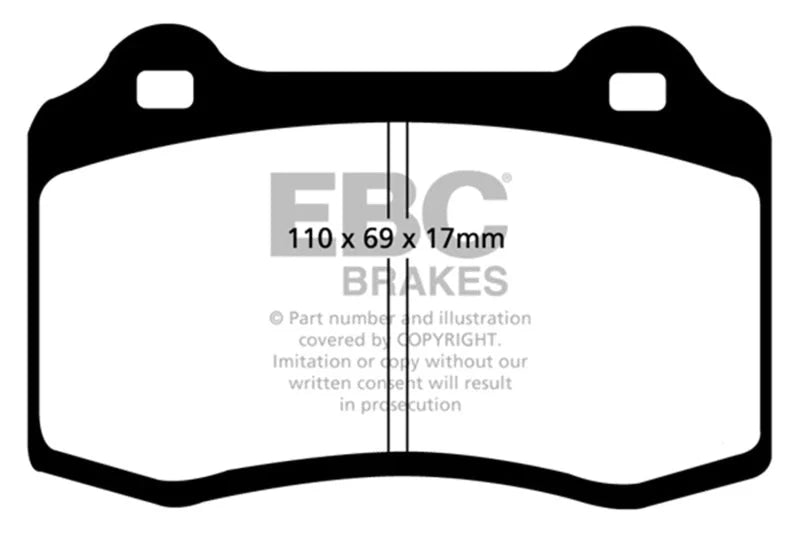 EBC - Front Redstuff Pad PN DP31031C