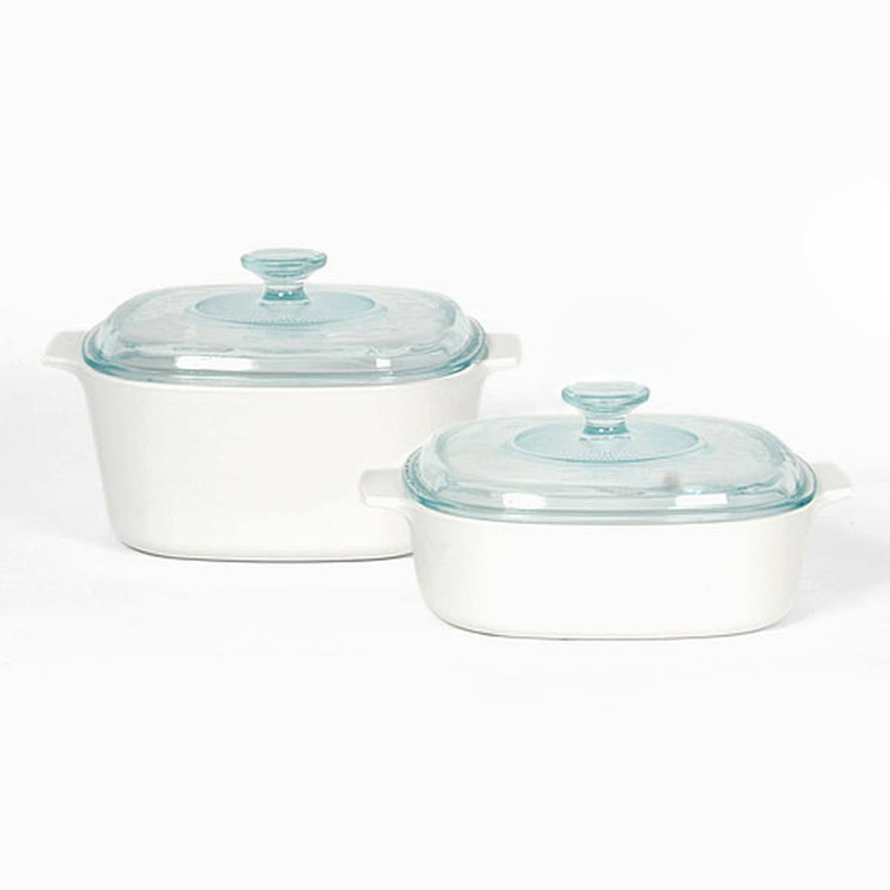 Corningware A-423c-jw White Pyroceram 4pc Cookware Set - Product image 1
