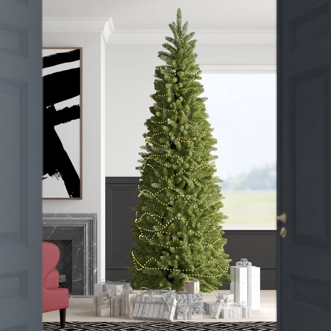 Kingswood Fir Slender Green Christmas Tree Andover Mills Size: 6.5' H - Product image 1