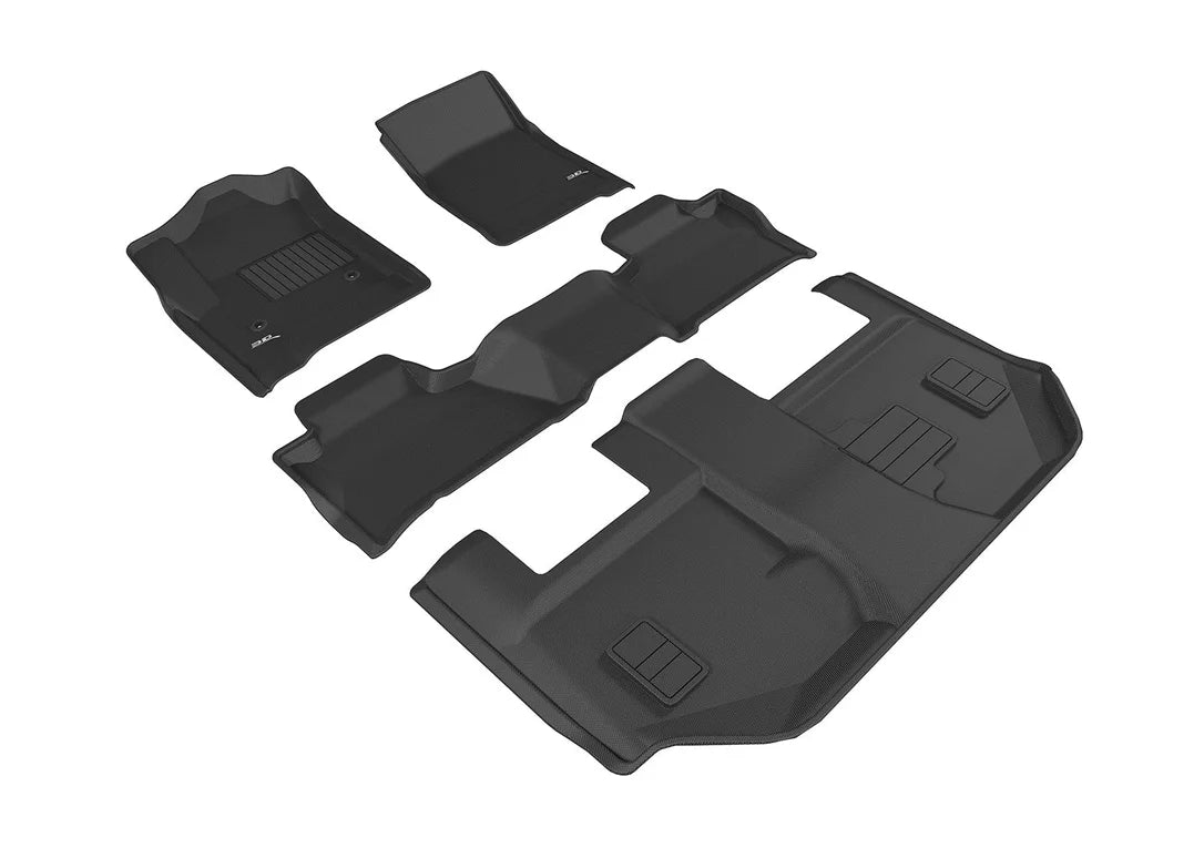 3D MAXpider L1GM02601509 - 15-20 GMC Yukon Xl With Bench 2Nd Row Kagu Black R1 R2 R3